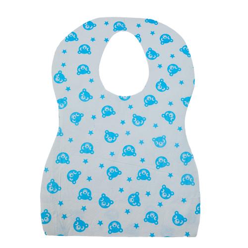 Китай High Quality Individual Package Waterproof Disposable Baby Bibs in Feeding Производитель
