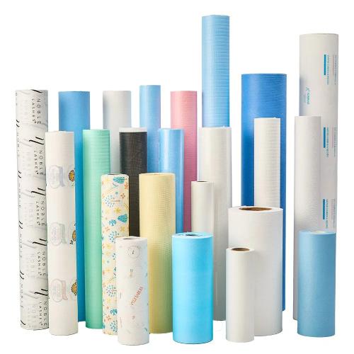 Китай Disposable Paper Sheet Ultrasonic Examination Bed Sheet Roll Couch Roll Medical Bed Paper Medical Roll Производитель