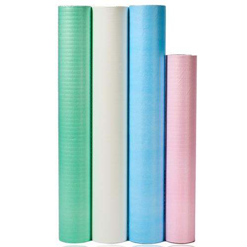 Китай Medical Disposable Bed Sheets Roll Hospital Massage Paper Plus PE Film Cover for Exam Table ISO Certified SPA Couch Paper Rolls Производитель