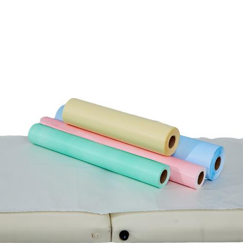 Китай Hospital Hand Hygiene Disposable Bed Sheet Roll, CE Certified PP+PE Non-Woven Cuttable Wipe for Medical Staff Hand Cleaning Производитель