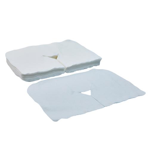 Китай Disposable Non Woven Headrest Covers Spa Massage Table Face Cradle Pillow Protectors Hygienic Chair Sheets Производитель