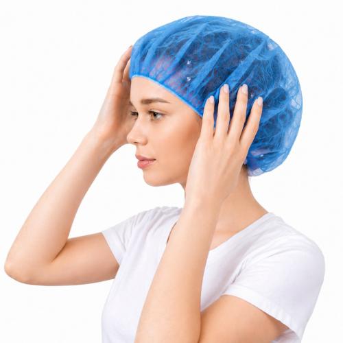Disposable Bouffant Caps;PP Nonwoven Hair Caps;Disposable Medical Caps;Non Woven Head Covers;Cleanroom Bouffant Caps;Disposable PPE Supplier